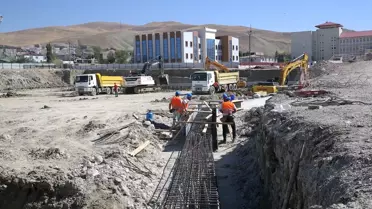 Van'da Yeni Şehir Hastanesi İnşaatı Devam Ediyor