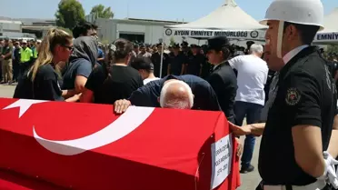 Kalp Krizinden Vefat Eden Polis İçin Tören
