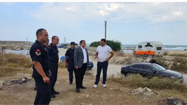 Vize Kaymakamı Kıyıköy'de İncelemelerde Bulundu