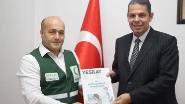 Yeşilay'dan İl Sağlık Müdürlüğü'ne Ziyaret