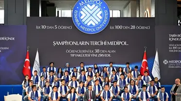 YKS'de Dereceye Girenler Medipol'i Tercih Etti