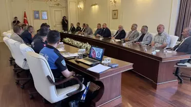 Yozgat'ta Kent Güvenliği Toplantısı Yapıldı