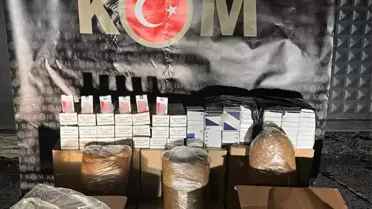 Yerköy'de Kaçak Tütün Baskını
