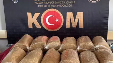 Yozgat'ta 65 kg Kaçak Tütün Ele Geçirildi