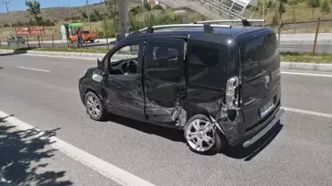 Yozgat'ta Trafik Kazası: 2 Yaralı