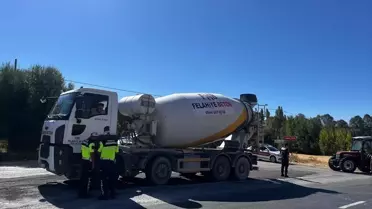 Yozgat'ta Yük Taşıyan Araçlara Denetim