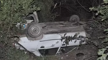 Yerköy'de Otomobil Devrildi: 4 Yaralı