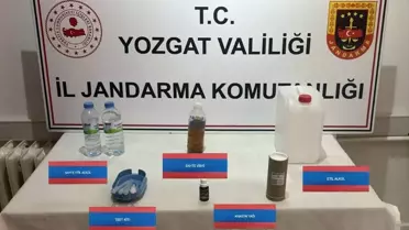 Yozgat'ta Sahte Alkol Operasyonu