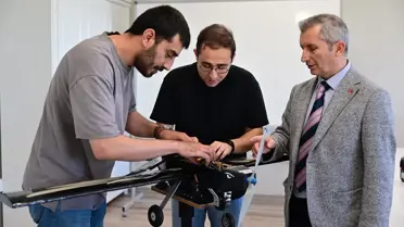 YTÜ'lü Öğrencilerden Yerli SİHA: ANKA