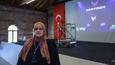 YTÜ Öğrencilerinden Otonom Taşıma Robotu