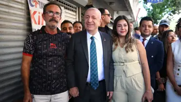 Ümit Özdağ Adana'da Partililerle Buluştu