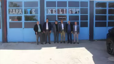Zara'da Süt Üretim Tesisleri Ziyareti