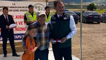 Zile'de Tapu Dağıtım Töreni