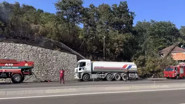 Zonguldak'ta Örtü Yangını Kontrol Altına Alındı