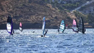Bodrum'da Windsurf Şampiyonası Tamamlandı