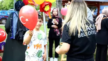 Alaca'da Çocuk Şenliği Coşkuyla Kutlandı