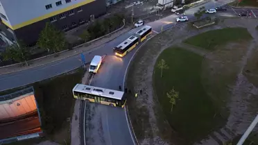 İstanbul'da Freni Boşalan Otobüs Kazası
