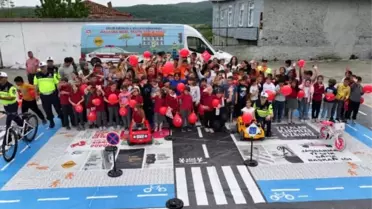 Kırklareli'nde Öğrencilere Trafik Eğitimi
