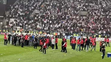 Olaylı maç sonrası TFF'den ilk açıklama: Hükmene doğru giden bir süreç var