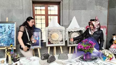 Pasinler'de Yıl Sonu Sergisi Açıldı