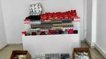 Bingöl'de Kaçak Sigara Operasyonu