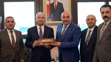 ETSO'dan Efkan Ala'ya Ziyaret