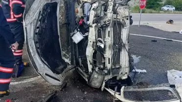 Çankırı'da Kaza: 1 Ölü, 3 Yaralı