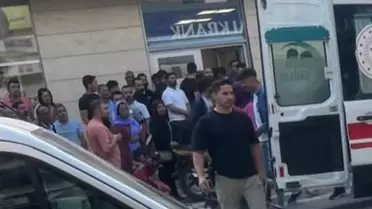 Banka müdürüne bıçak çekti, paralarla kapıdan çıkamadan yakalandı
