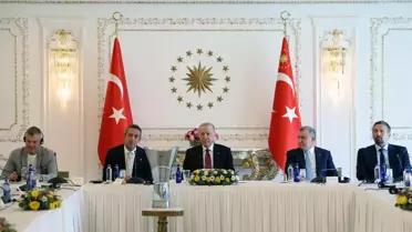 Cumhurbaşkanı Erdoğan, EuroLeague şampiyonu Fenerbahçe Beko'yu kabul etti