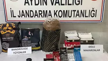 Didim'de Sigara Kaçakçılığı Operasyonu