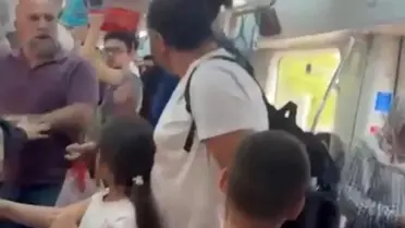 Marmaray'da Kavga, Çocuklar Korku İçinde