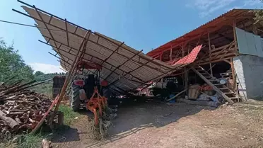 Muğla'da Şiddetli Dolu ve Sağanak Hasara Yol Açtı