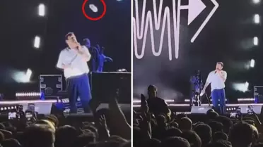 Şanlıurfa'da sahne alan ünlü şarkıcının zor anları! Bırakıp gitmemek için çok direndi