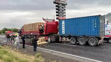 Karapınar'da Tır Kazası: 1 Yaralı