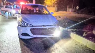 Gölbaşı'nda ATV ve otomobil çarpıştı