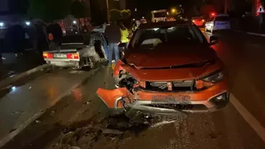 Konya'da Otomobil Kazası: 2 Yaralı