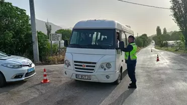 Uşak'ta Okul Çevrelerinde Denetim