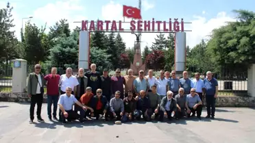 40 yıllık asker arkadaşları Kayseri'de buluştu