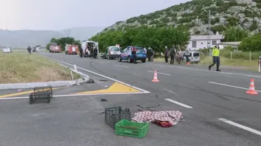 Korkuteli'nde Trafik Kazası: 1 Ölü, 3 Yaralı