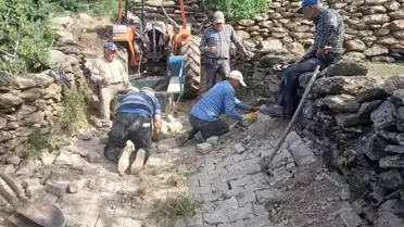 Yenipazar Belediyesi'nden Yol Bakım Çalışmaları