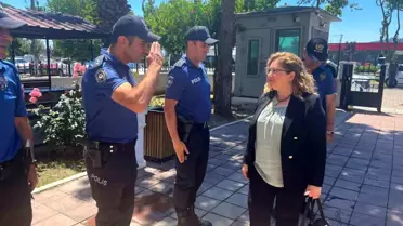Kaymakam Doğru, Güvenlik Birimlerini Ziyaret Etti