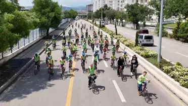 Kırıkkale'de Sağlıklı Yaşam İçin Bisiklet Turu Düzenlendi