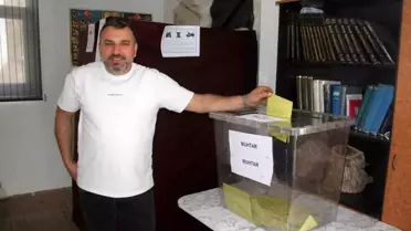 Şamlar Mahallesi'nde Muhtarlık Seçimi Yapıldı