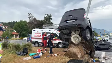 Muğla'da Kaza: 1 Ölü, 3 Yaralı