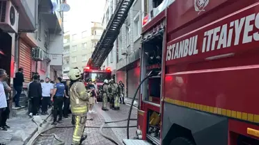 Zeytinburnu'nda Yangın: 16 Yaşındaki Çocuk Yaralandı