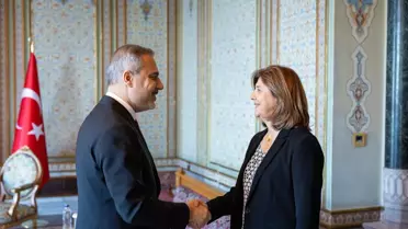 Hakan Fidan'dan BM Temsilcisine Ziyaret