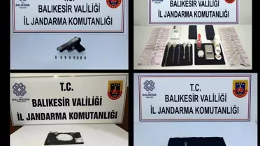 Balıkesir'de Kaçakçılık Operasyonu