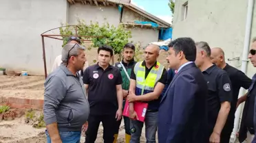 Kırşehir'de Sel Felaketi: 1 Ev Yıkıldı