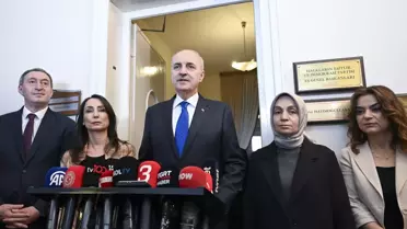 TBMM Başkanı Kurtulmuş, DEM Parti'yi Ziyaret Etti