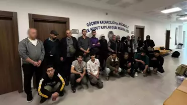 Tekirdağ'da Düzensiz Göçmen Operasyonu